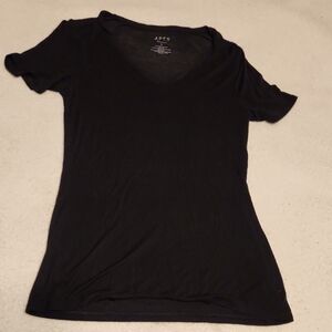 Apt. 9 Women's Essentials Black Short Sleeve Tee